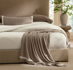 Court Knit Pillow Cover - Heathered Oatmeal