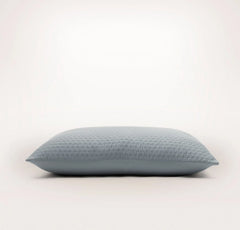Signature Textured Stitch Quilted Sham - Bluestone