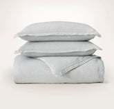 Linen Duvet Set - Melange Shore