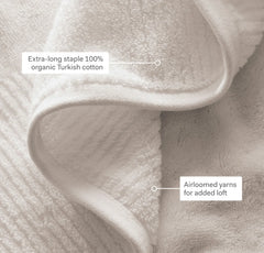 Turkish Ultra Plush Washcloths (Pair) - White