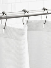 Waffle Shower Curtain - White