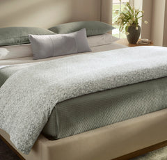 Signature Textured Stitch Quilted Sham - Sageleaf
