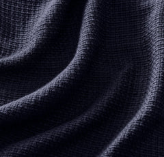 Lightweight Bed Blanket - Coastal Navy