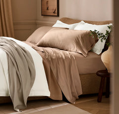 Signature Hemmed Sheet Set - Camel