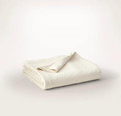 Dappled Vela Classic Coverlet - Cream