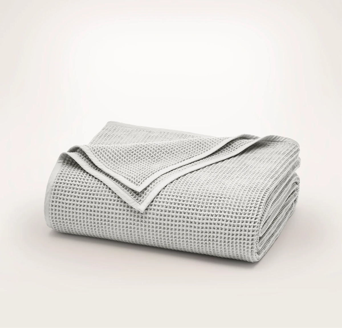 Waffle Bed Blanket - Mist