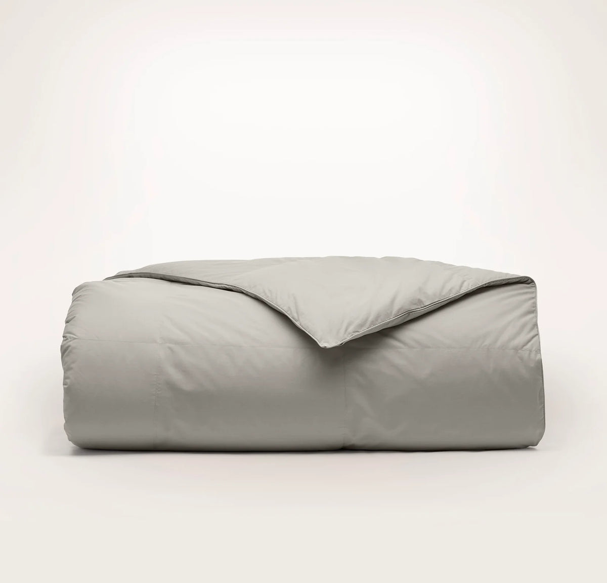 Percale Quilted Down Alternative Comforter - Pewter