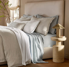 Linen Duvet Set - Melange Natural