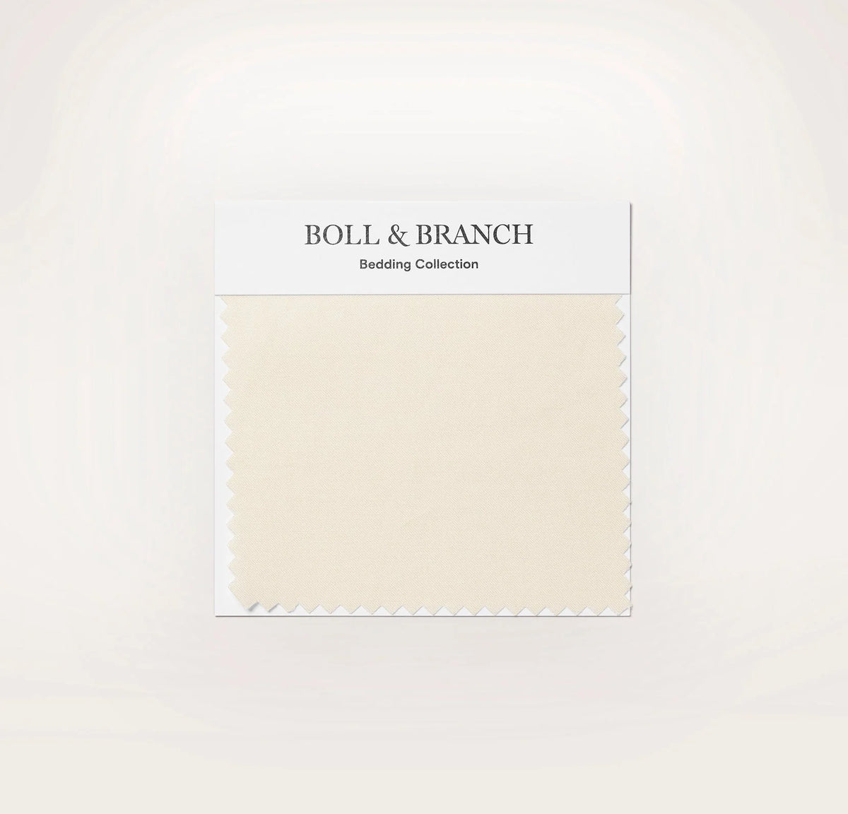 Signature Hemmed Fabric Swatch - Natural