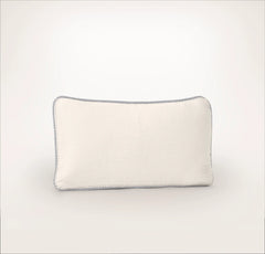 Threadmark Pillow Cover (Petite Lumbar) - Soft White/Melange Shore